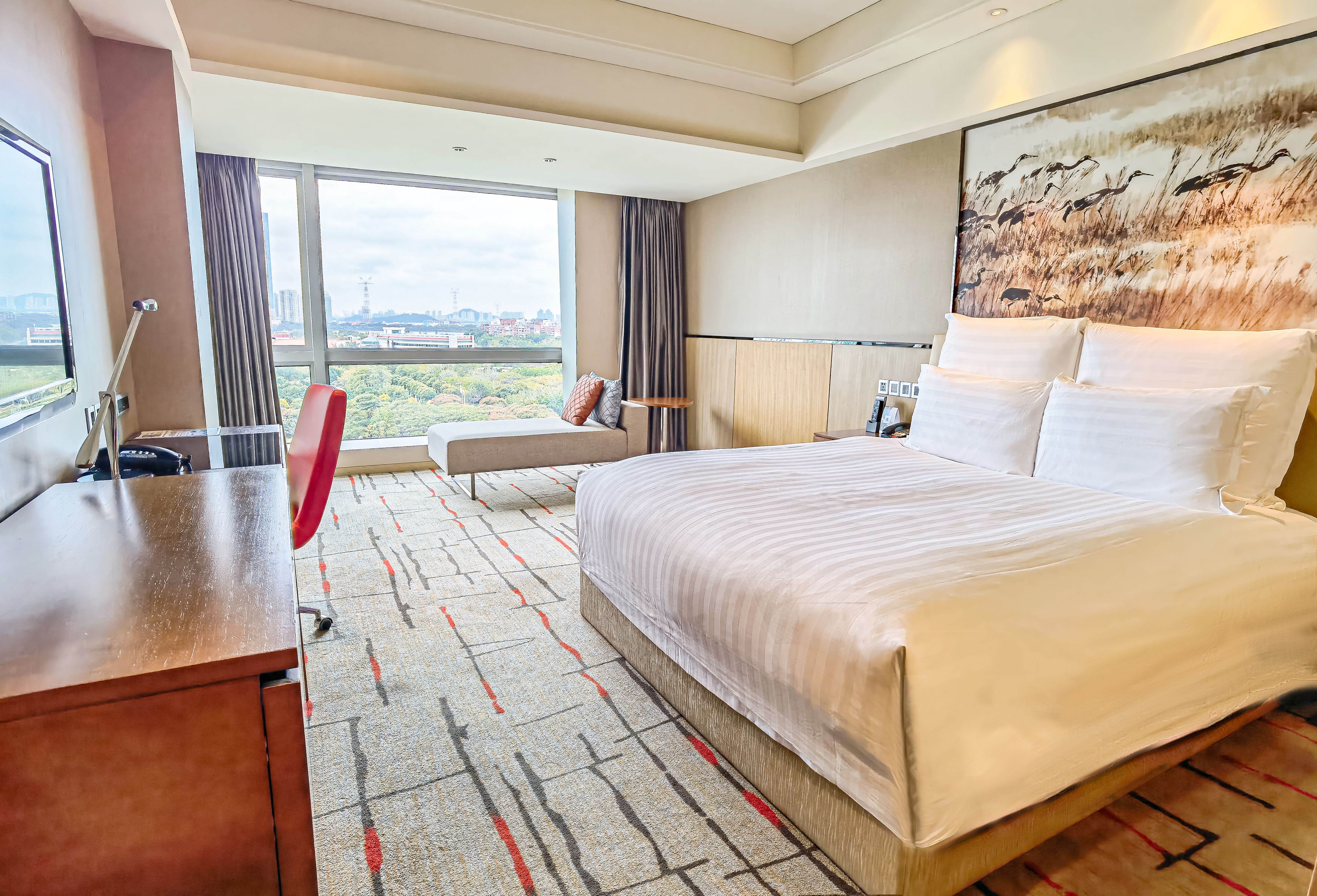 行政园景大床房