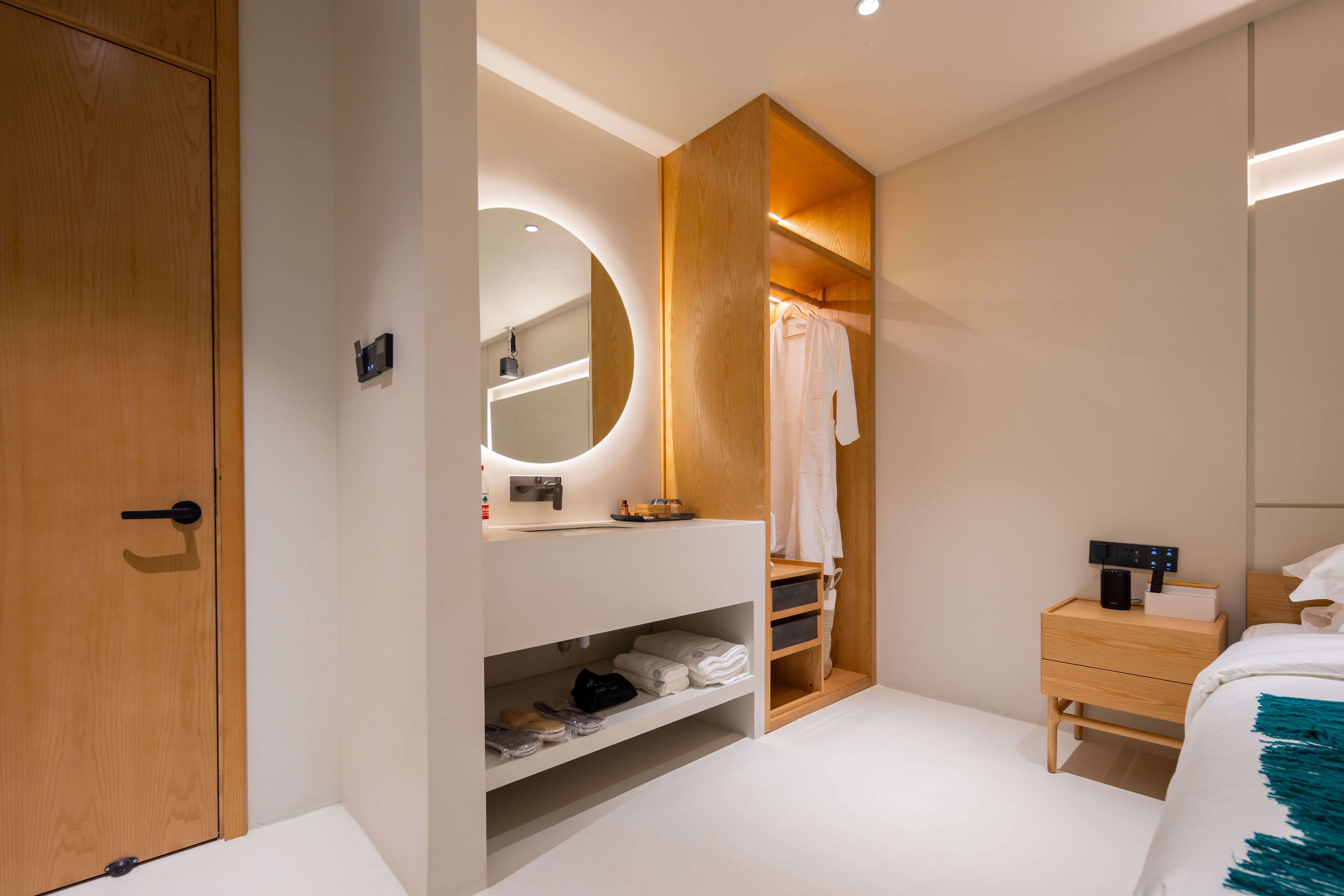 拾光·观景双卧亲子房+巨幕投影+品茶坐榻+可观望地藏王圣象+全屋智能客控