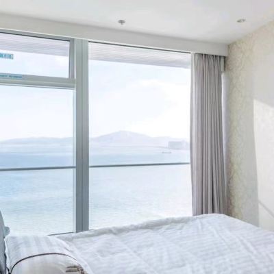 豪華全海景落地窗兩室一廳套房 廈門天倫海景飯店公寓（雙子塔店）優惠