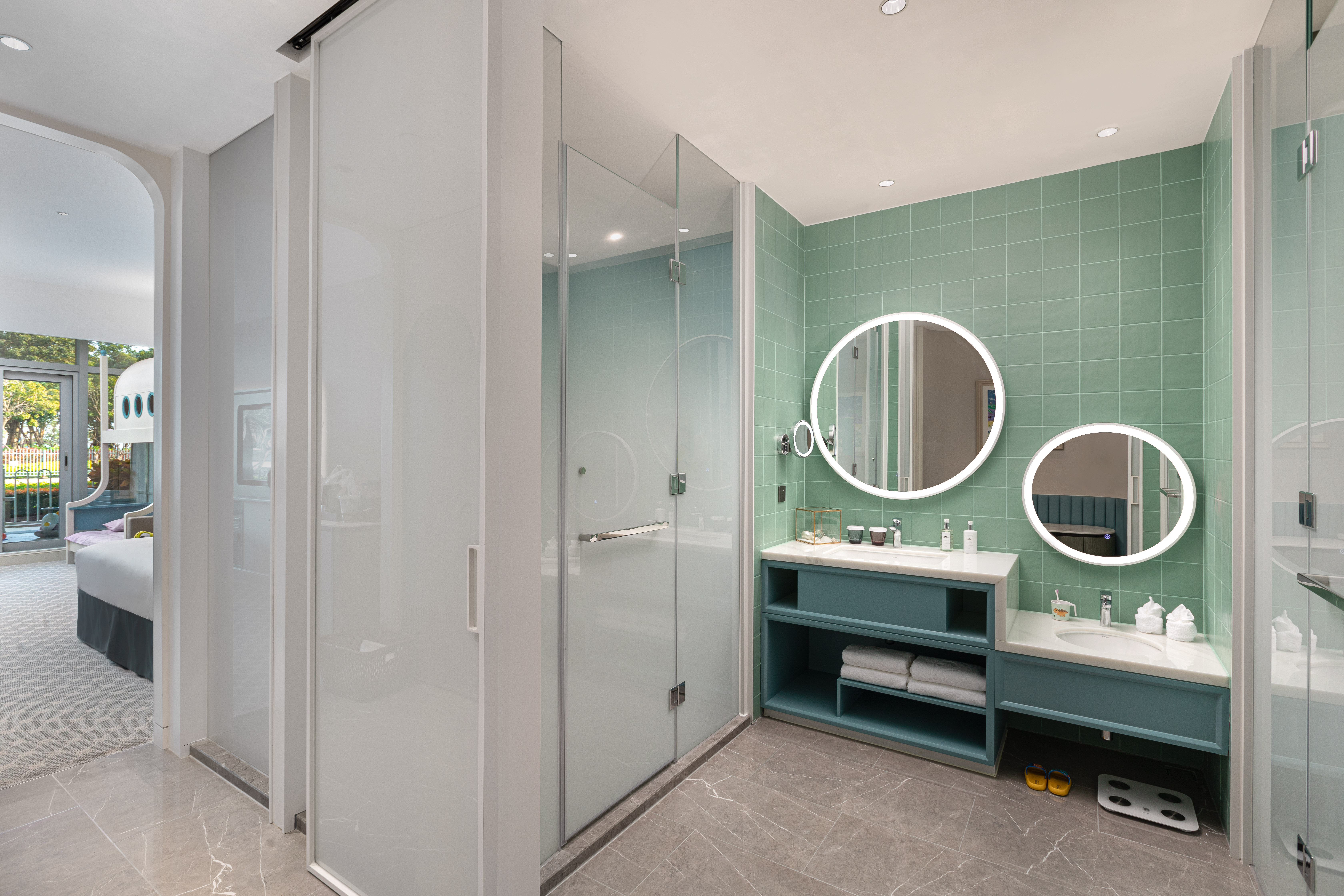 豪华主题亲子房（私家庭院）