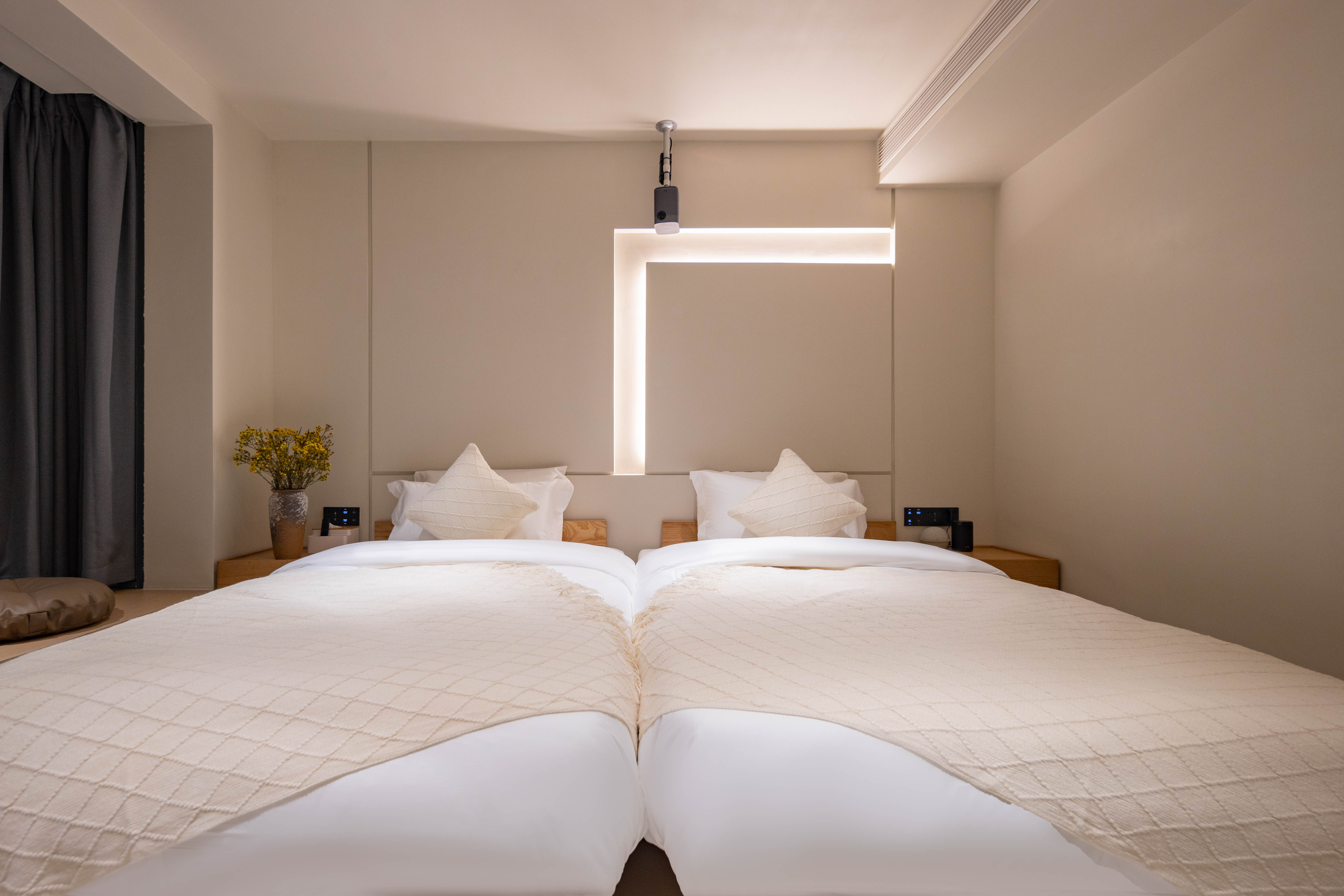 望川·观景双床房+巨幕投影+品茶坐榻+全屋智能客控