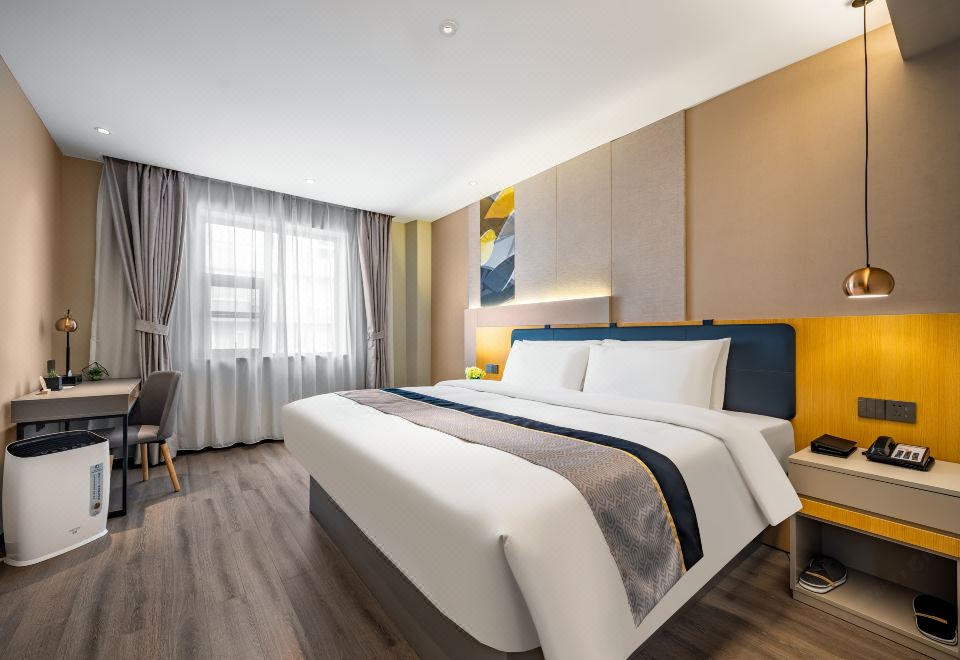 安心睡安睡大床房（零压床垫+空气净化器）