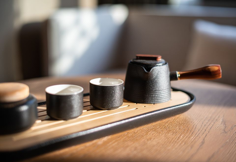 Beijing Gulou courtyard MANXIN HotelXinxiang Deluxe Double Bed Room (Exclusive Bathtub + Smart Home + Wireless Projection)