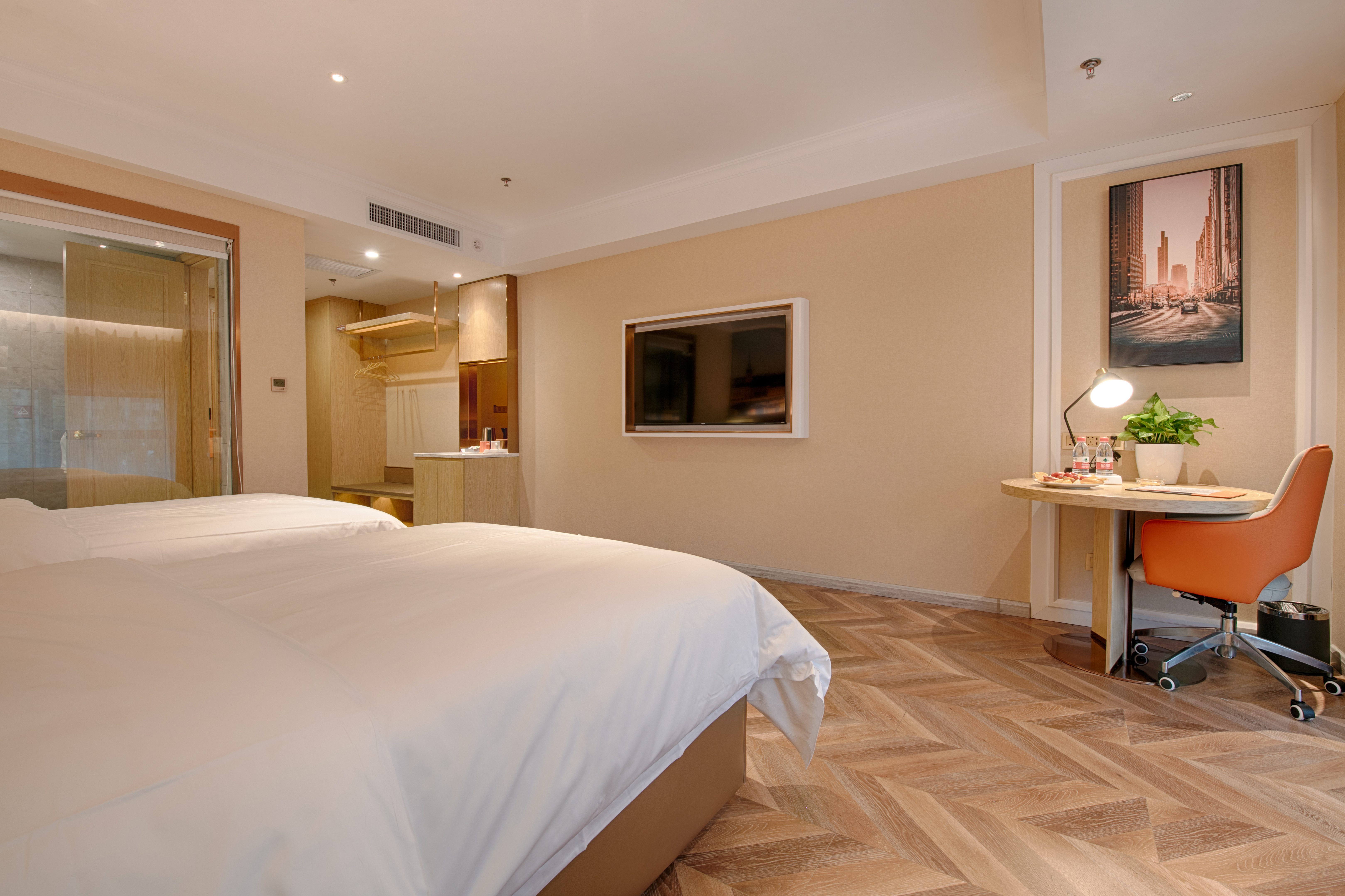 高级双床房【手机投屏+深睡床品】