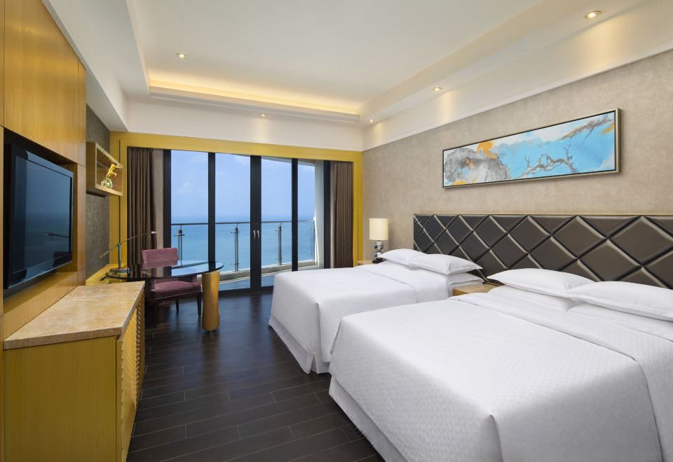 Sanya Four Points by Sheraton180° Sea-view Twin Room