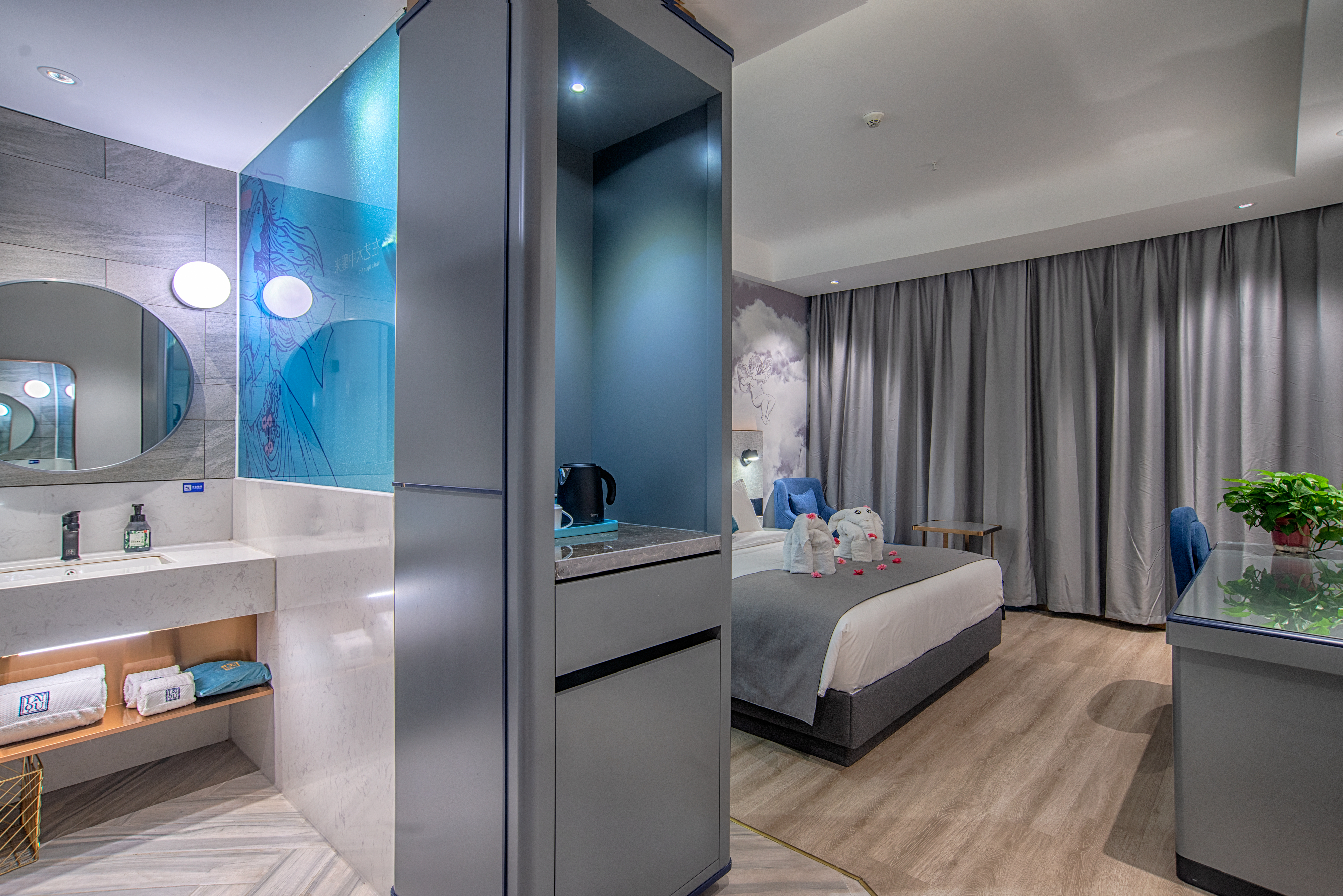 兰欧天使的轨迹- 全屋智能语音控制+金可儿床垫+小冰箱