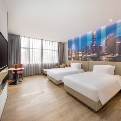 臻選·雅緻雙床房 萊駐飯店公寓（兆禾裡購物中心店）優惠