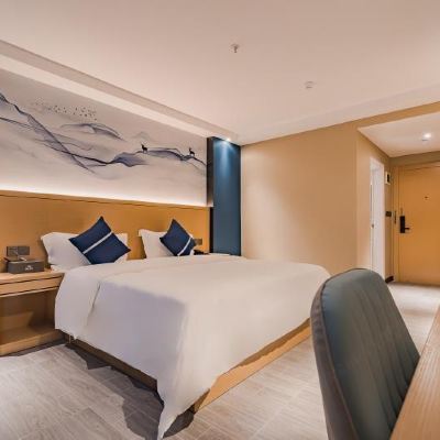 高級零壓大床房（辦公桌+大空間+投屏電視+公區洗衣房） 惠州朗悦酒店優惠