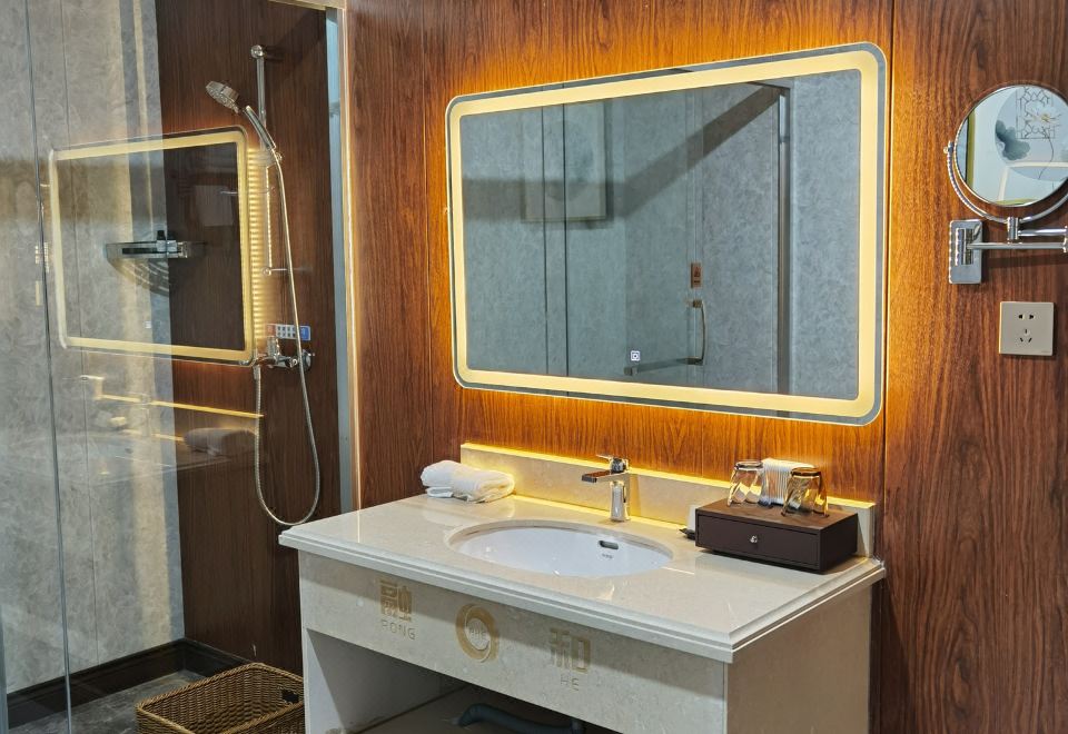 六合庭院双床房