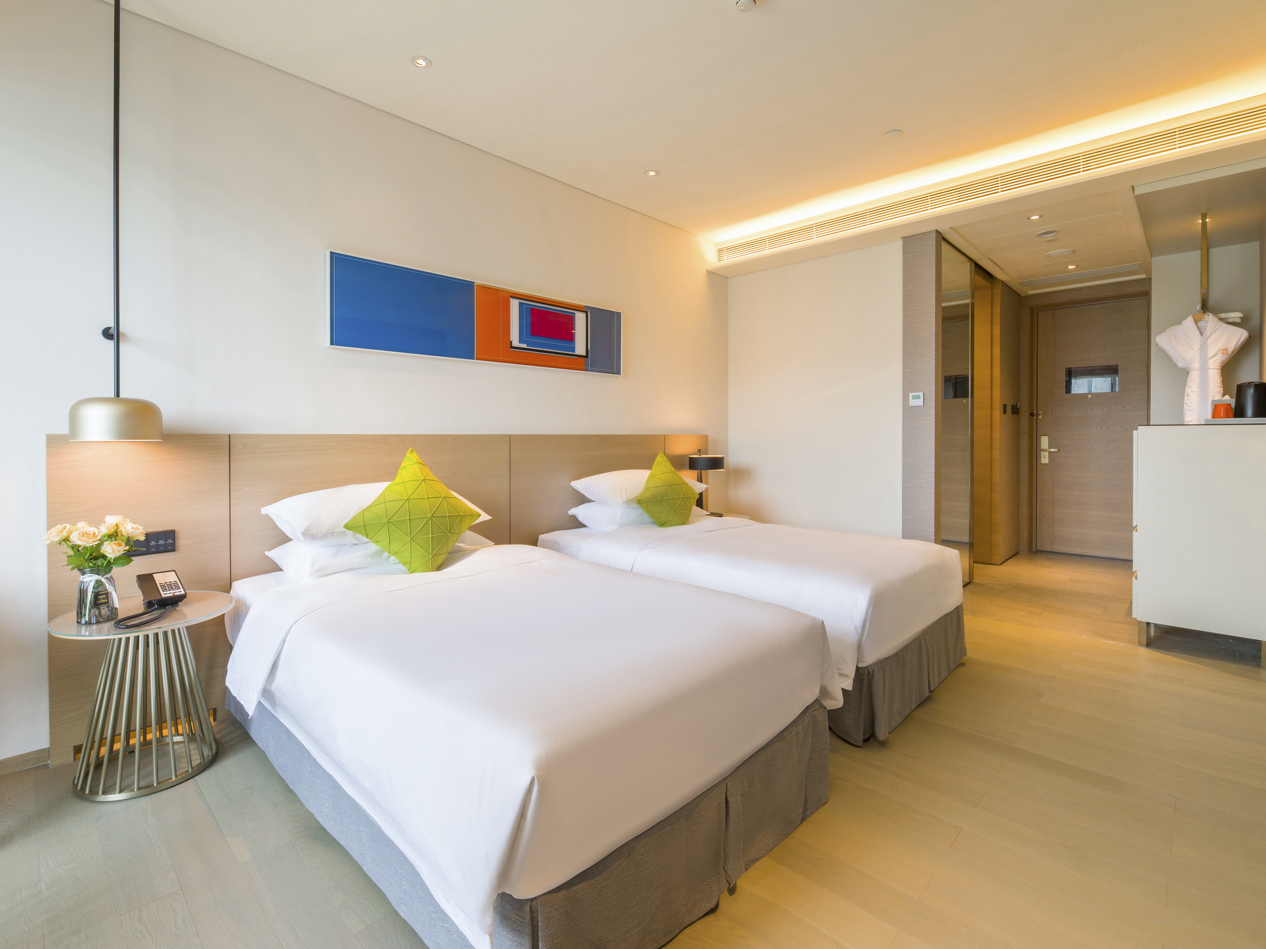 木莲无霾行政双床房