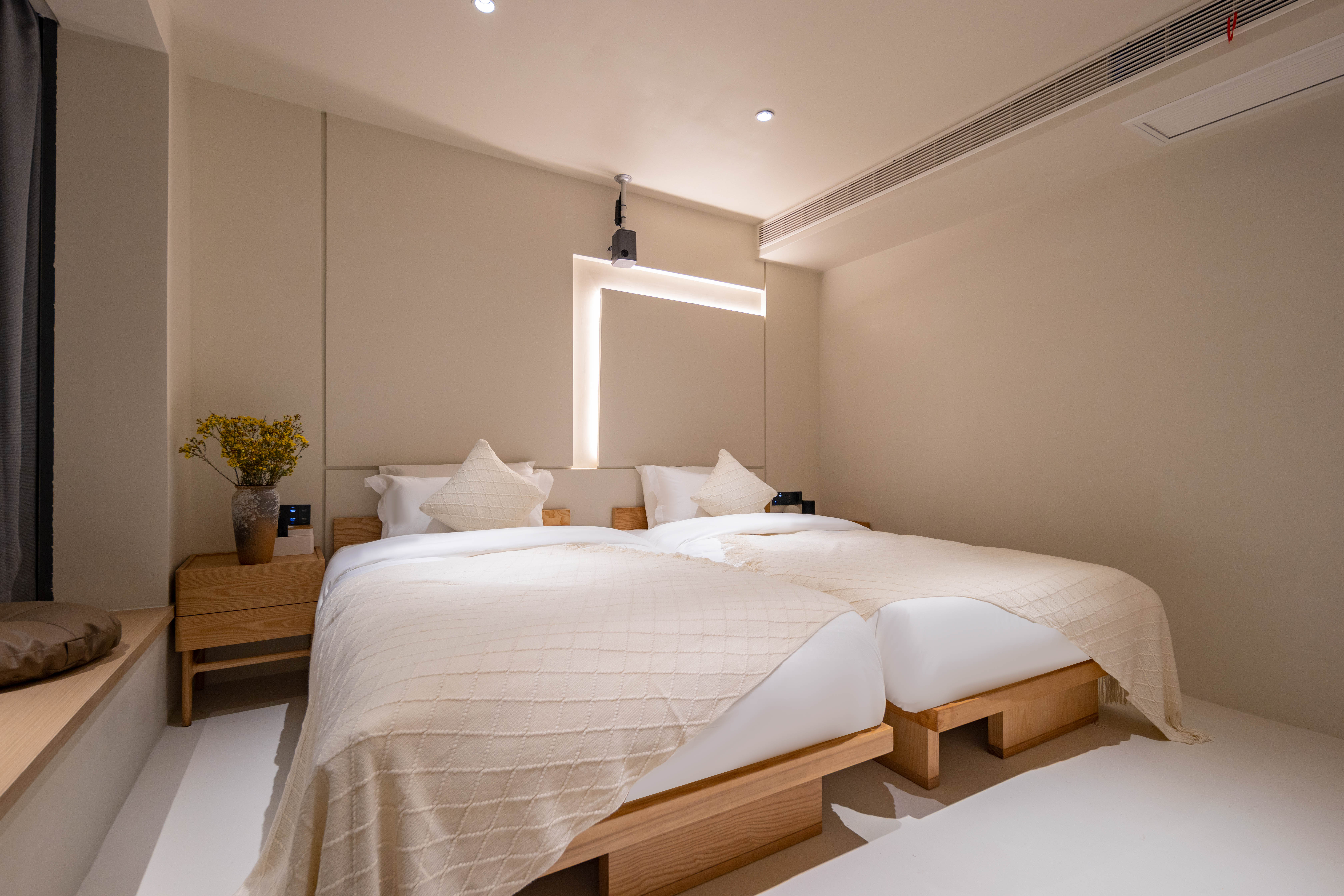 望川·观景双床房+巨幕投影+品茶坐榻+全屋智能客控