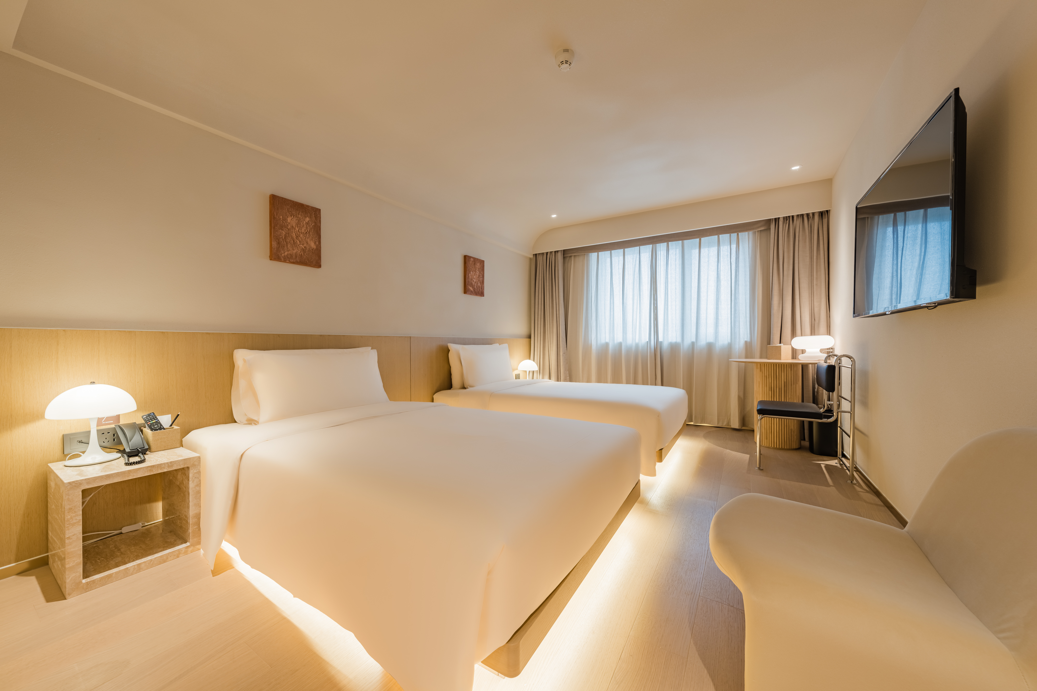 几木双床房（深睡枕PRO+小冰箱+手机投屏）