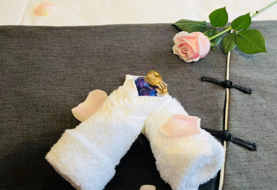 清莲居亲子房·新中式风温暖雅居+投屏电视