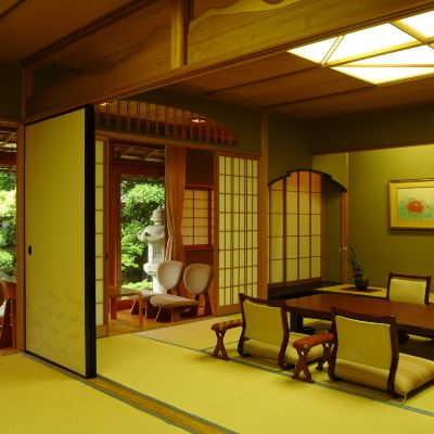 Japanese Style Room with 10+6 tatami Mats