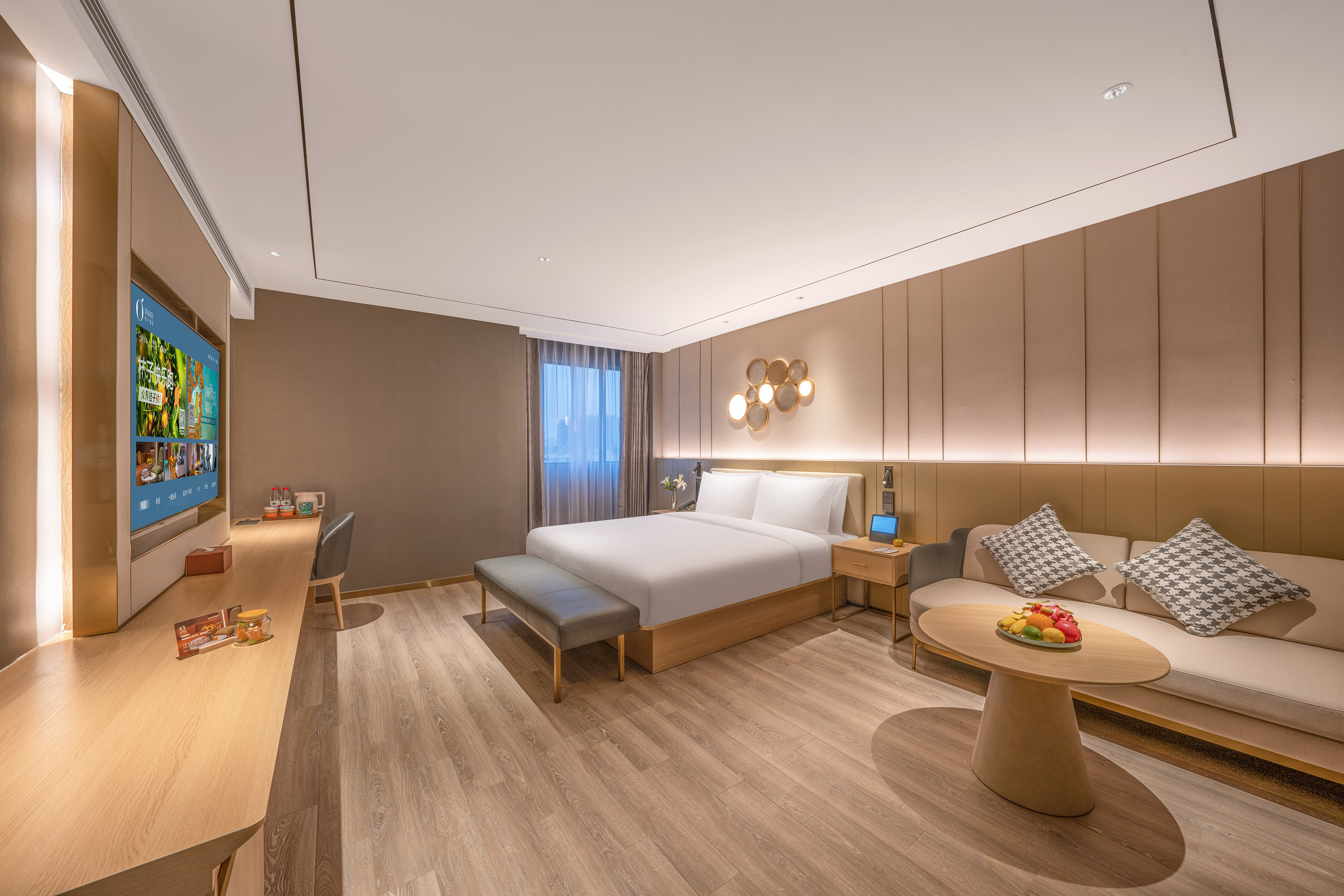 月若流金精选大床房（全屋智能+手机投屏）