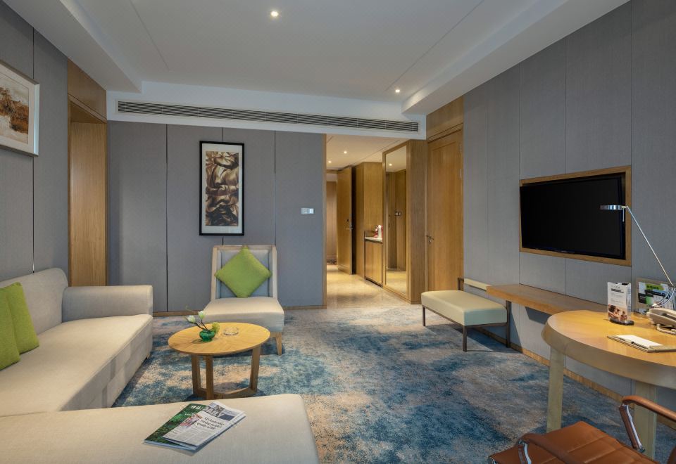 臻品城景?高级套房|独立会客室|双洗漱台