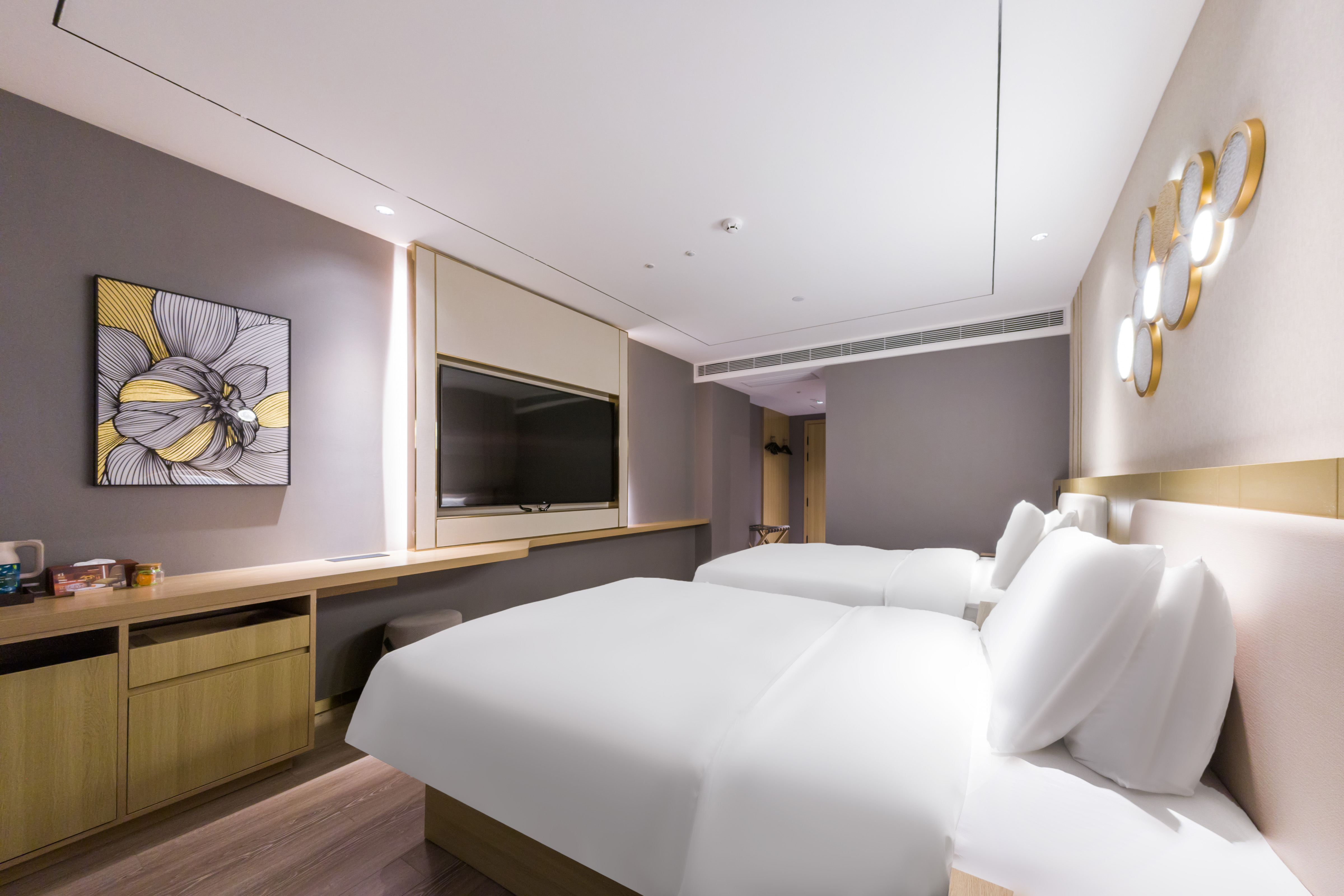 Orange Hotel (Shantou Vientiane City Branch)Deluxe double bed room