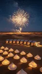 Zhongwei Shapotou District Moonlight Baohe Xingxing Desert Camping Base โรงแรมใน
