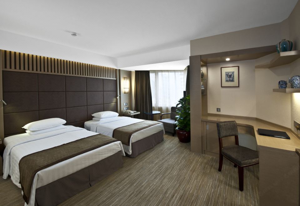 臻享·超大豪華雙床間（舒闊空間,德國GROHE花灑）