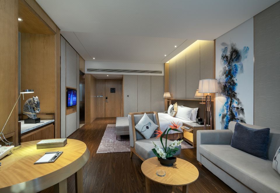 流光城景?豪华大床房|景观圆形浴缸|双洗漱台