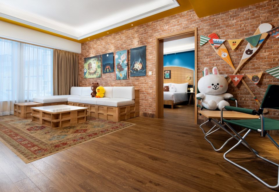 LINE FRIENDS大床套房