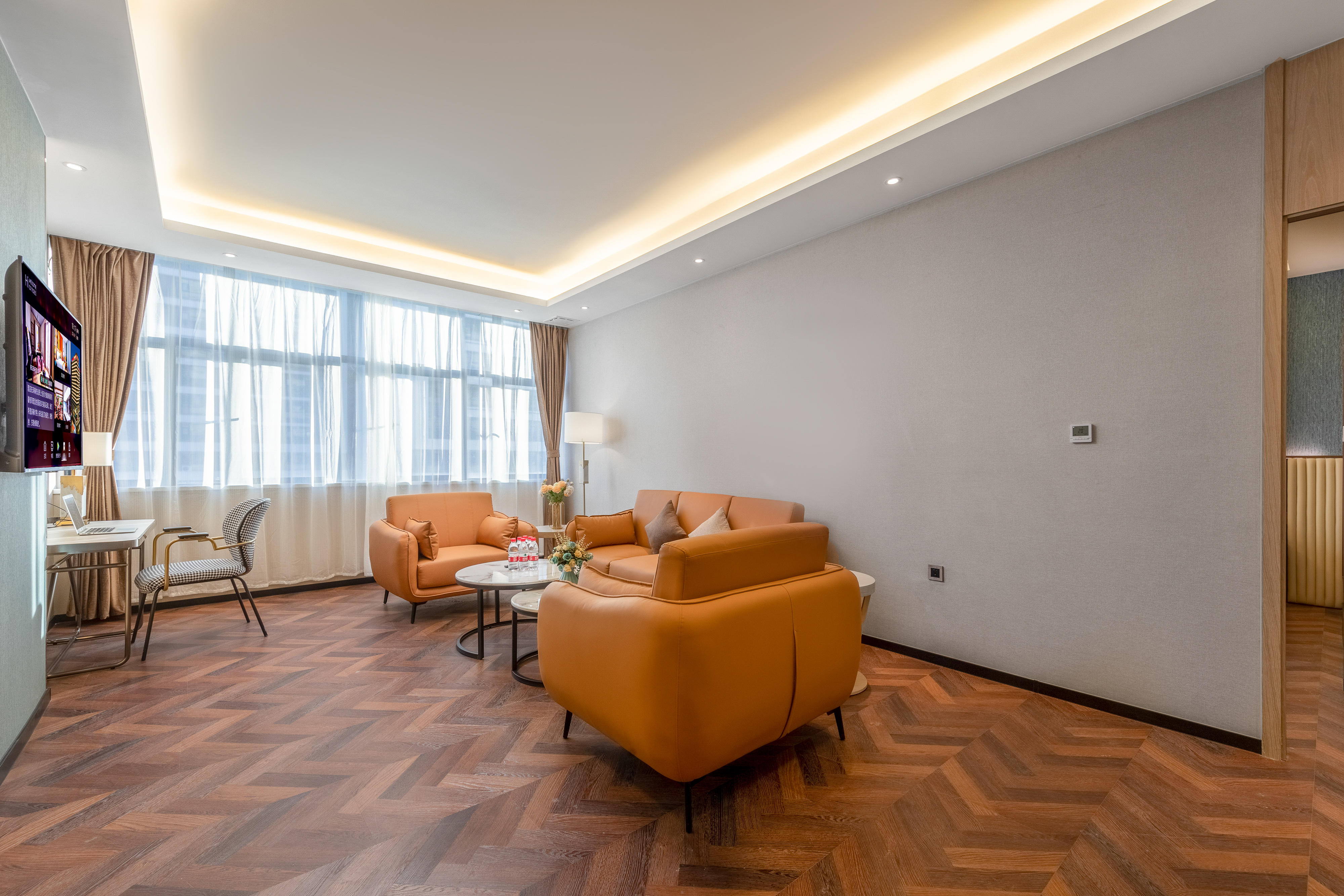 都会商务套房（智能马桶-小冰箱-裸棉寝具-陶瓷茶具）