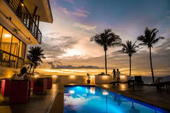 Sunset at Aninuan Beach Resort