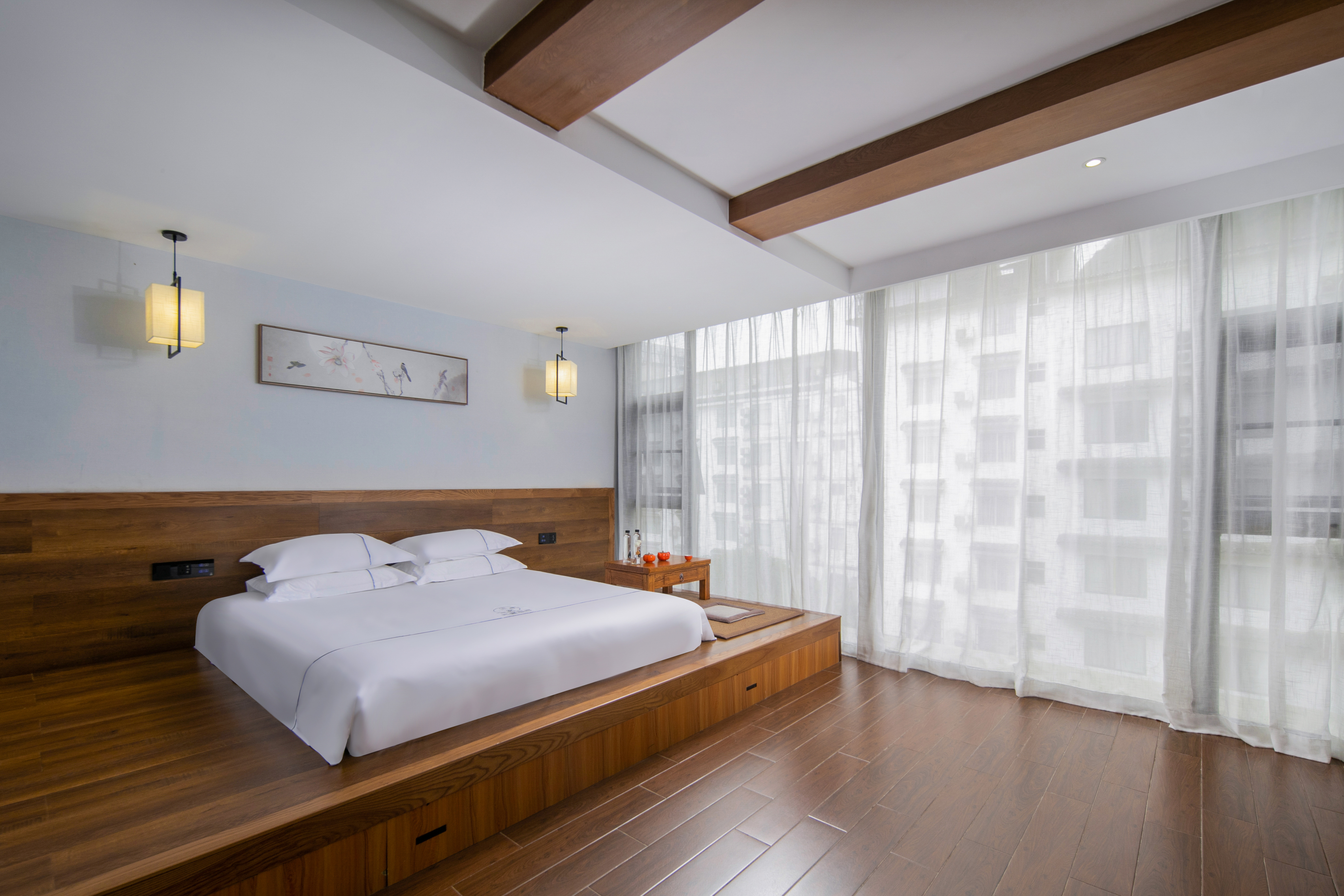 Xianchuang Hotel榻榻米大床房+和风雅榻+minibar