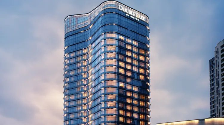 ダブルツリー byヒルトン 寧波 ベイロン 外観