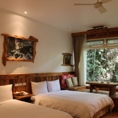 尊榮(林道)4人房 宜蘭冬山香格里拉休閒農場優惠