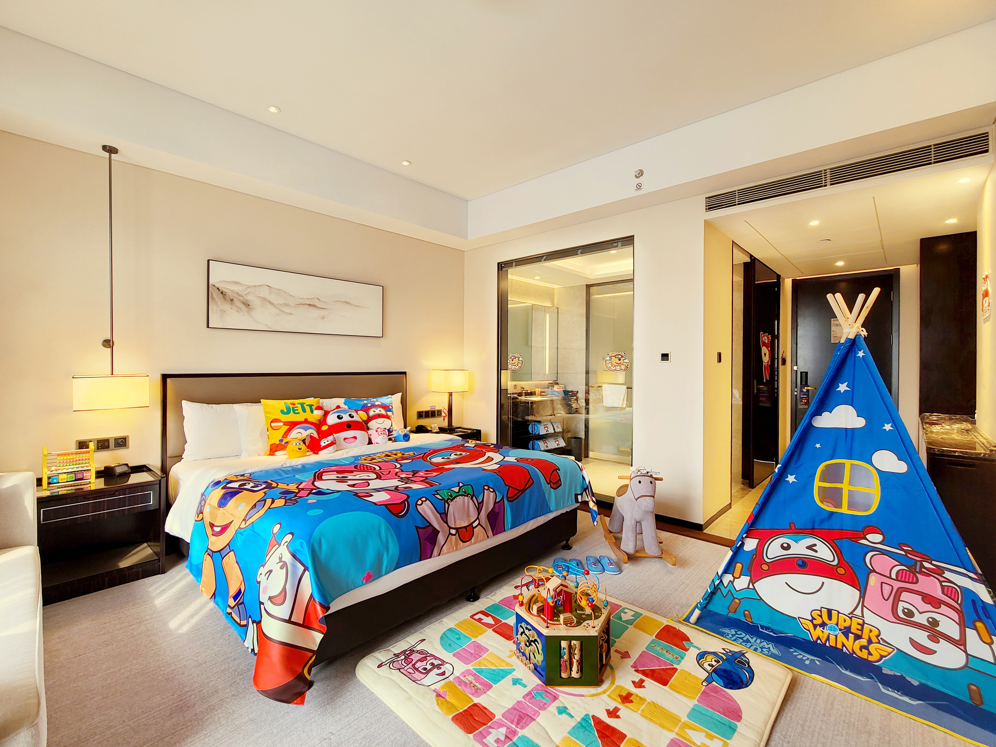 超級飛俠·酷芽主題大床房