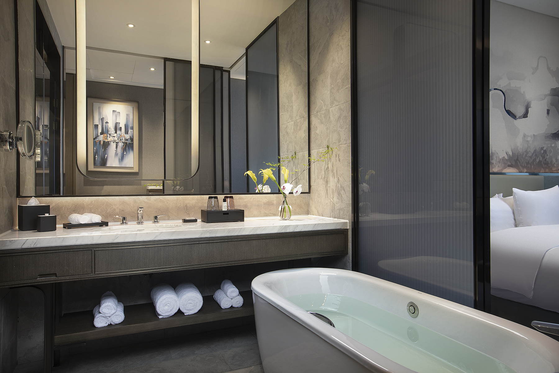 Blossom House Huadu Guangzhou雪凌豪華湖景大床房