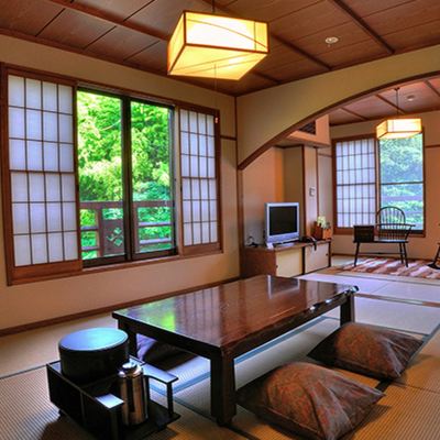 和室8畳１間 黒川温泉 やまびこ旅館 クーポン