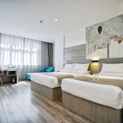 家庭房【安睡蕎麥枕】 扉縵飯店（西安鐘樓地鐵站回民街店）優惠