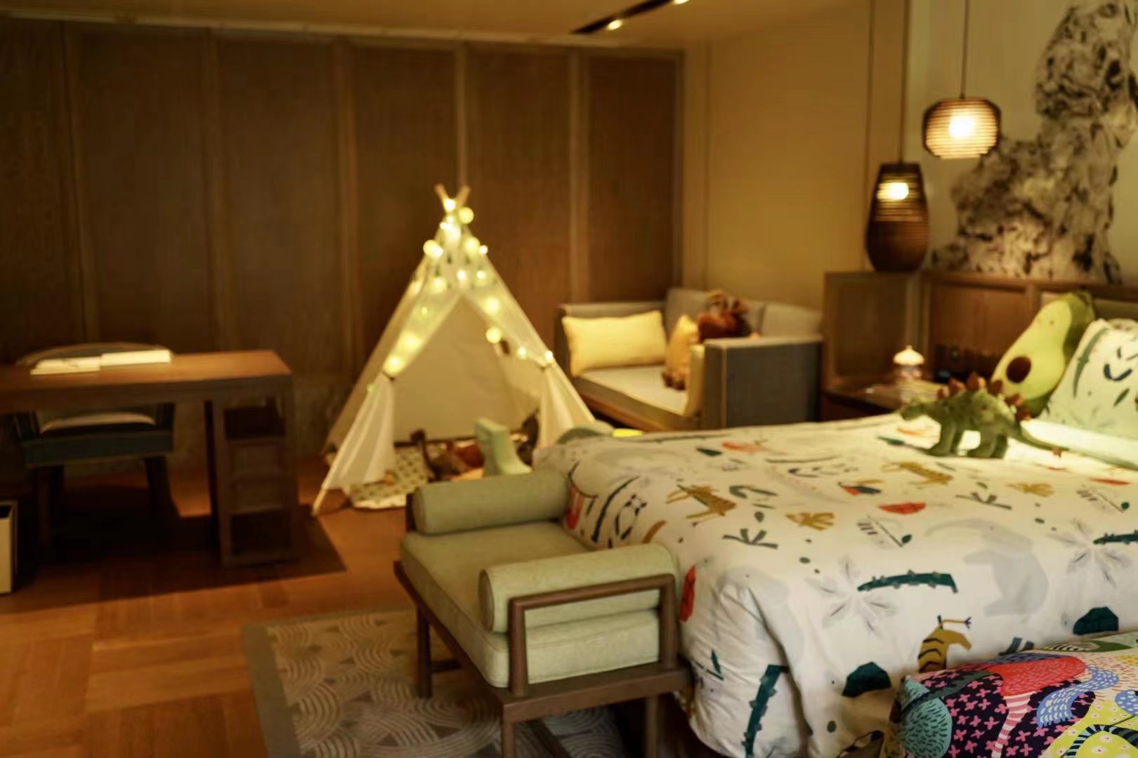 探险家主题亲子汤屋