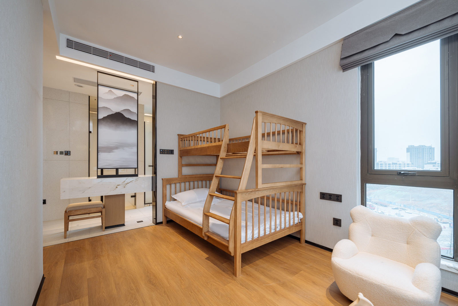 Baby家庭亲子套房（亲子高低床+小童帐篷+小童座便器）