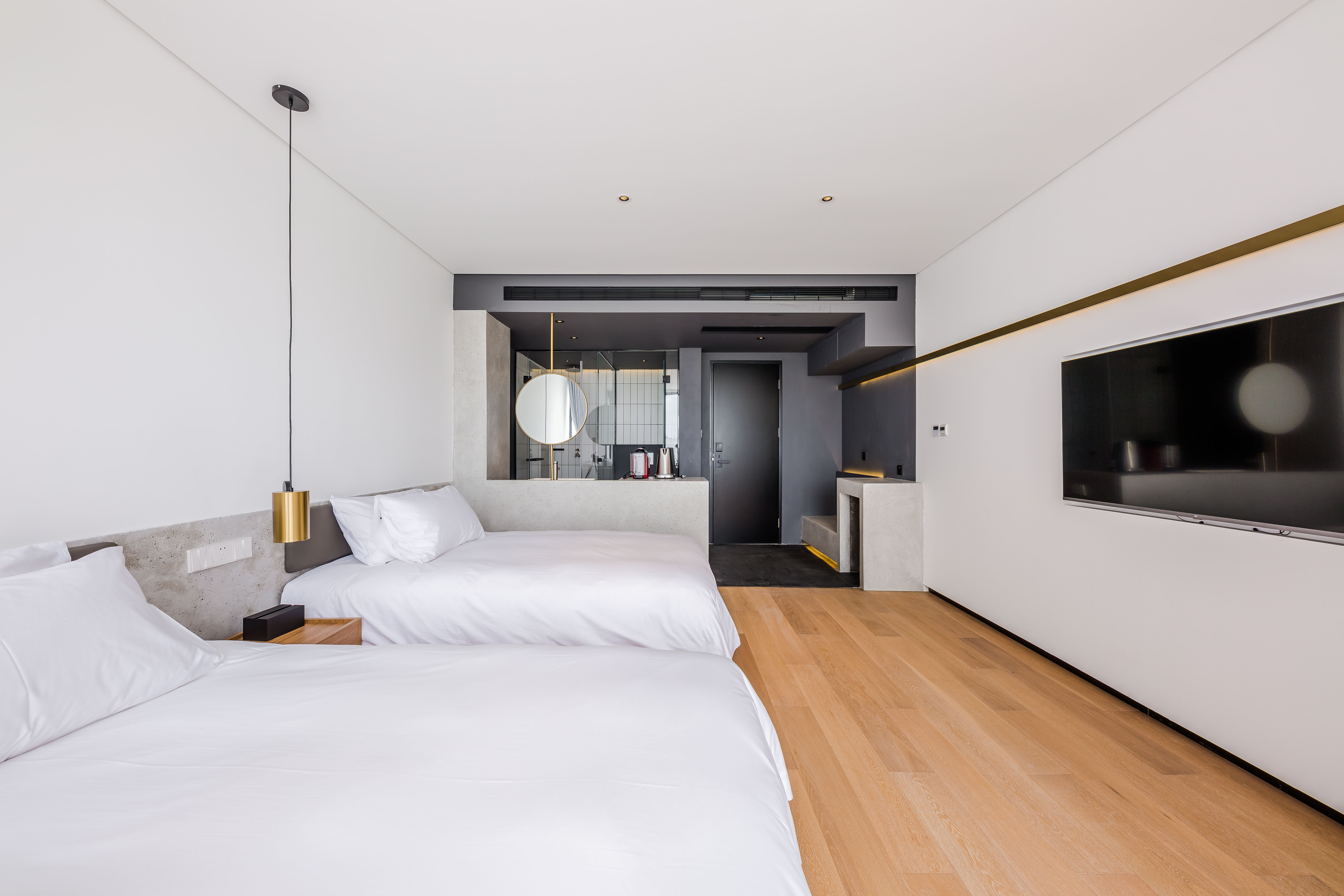 阳光露台双床房