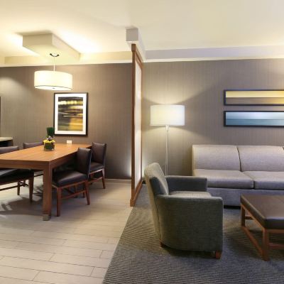 無障礙一卧室特大床套房帶淋浴 紐約法拉盛/拉瓜地亞機場凱悦嘉軒酒店優惠