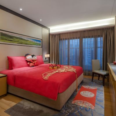 兩房豪華行政主題婚房 深圳盛捷君臨天下服務公寓優惠