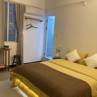 温馨大床房 廣州靜待公寓優惠