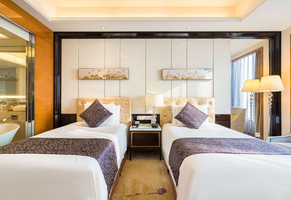 高級河景雙床房