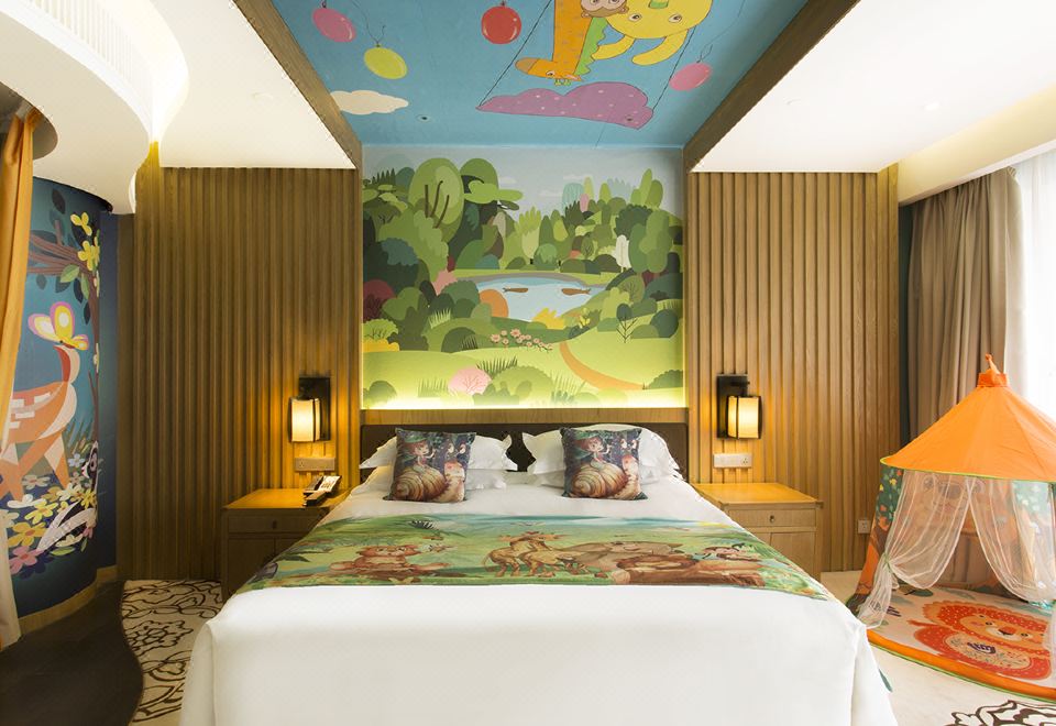 森林主題親子大床房