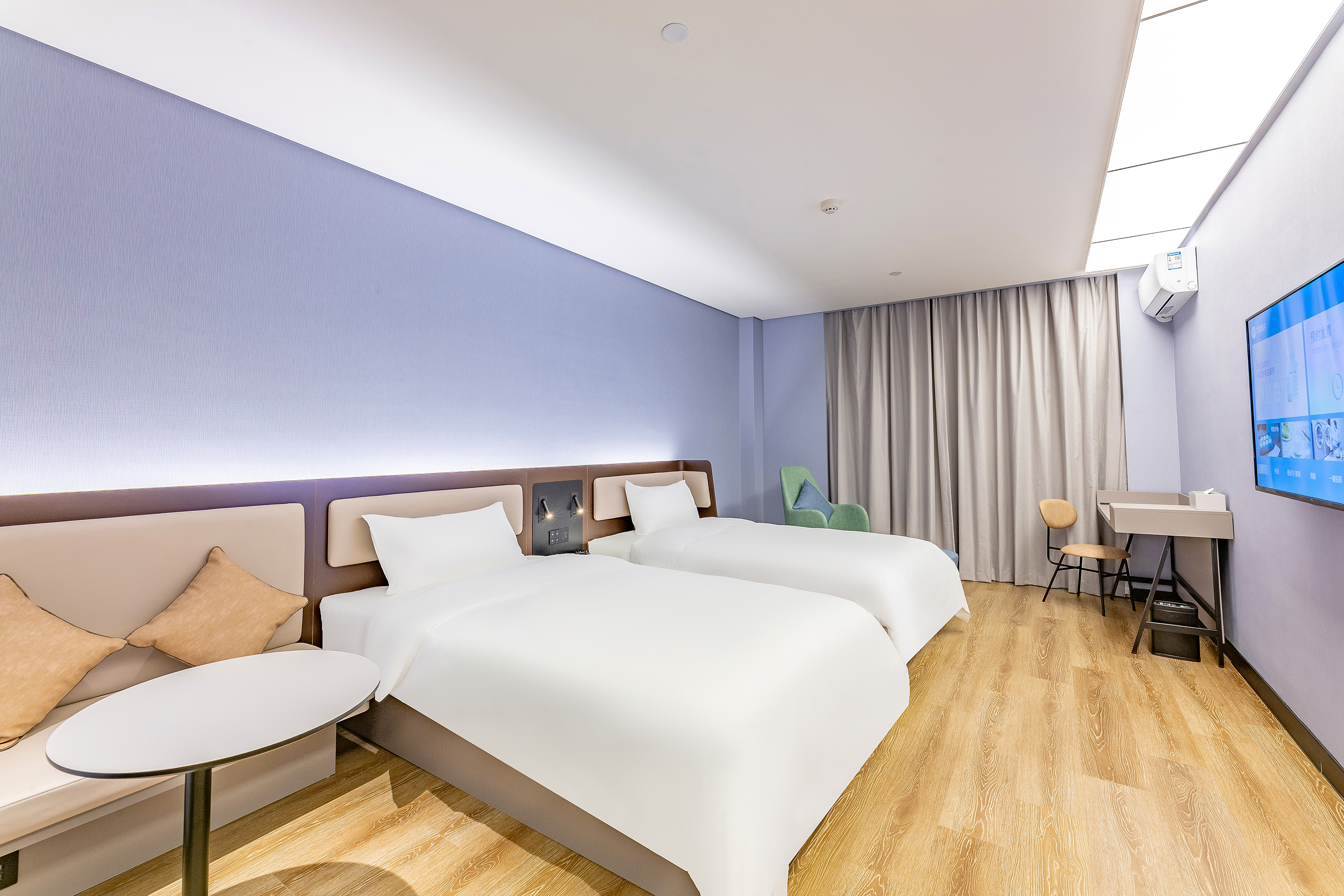 双床房（金可儿床垫+智能投屏）