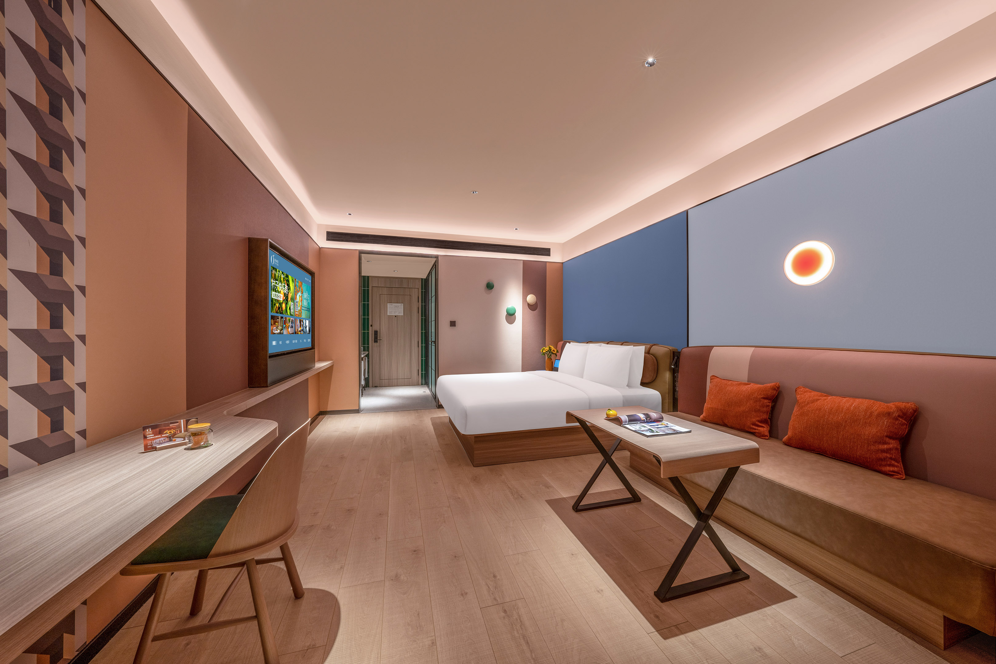 加州阳光大床房（全屋智能+手机投屏）