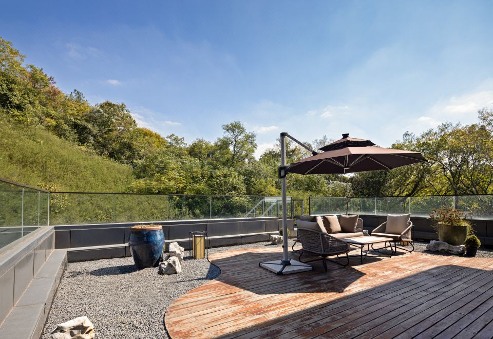 观禅·270°栖云山居-露台套房全景绿植环绕天然氧吧