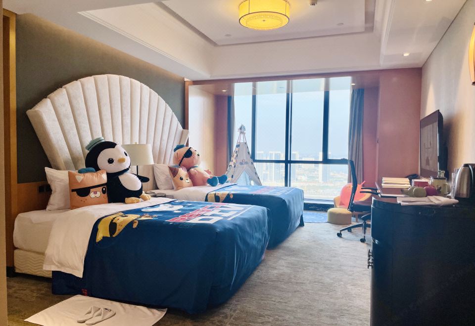 海底小纵队亲子主题至尊海景双床房