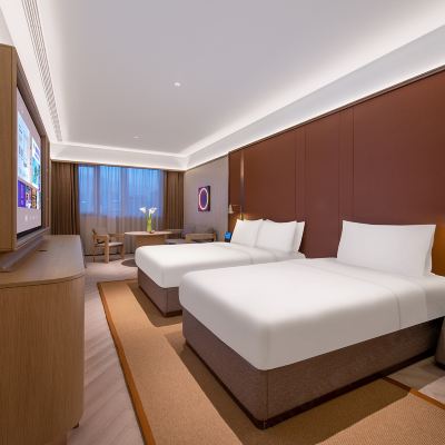 豪華親子房（小冰箱+65寸投屏電視+寬敞會客） 桔子水晶北京麗澤商務區天壇醫院飯店優惠