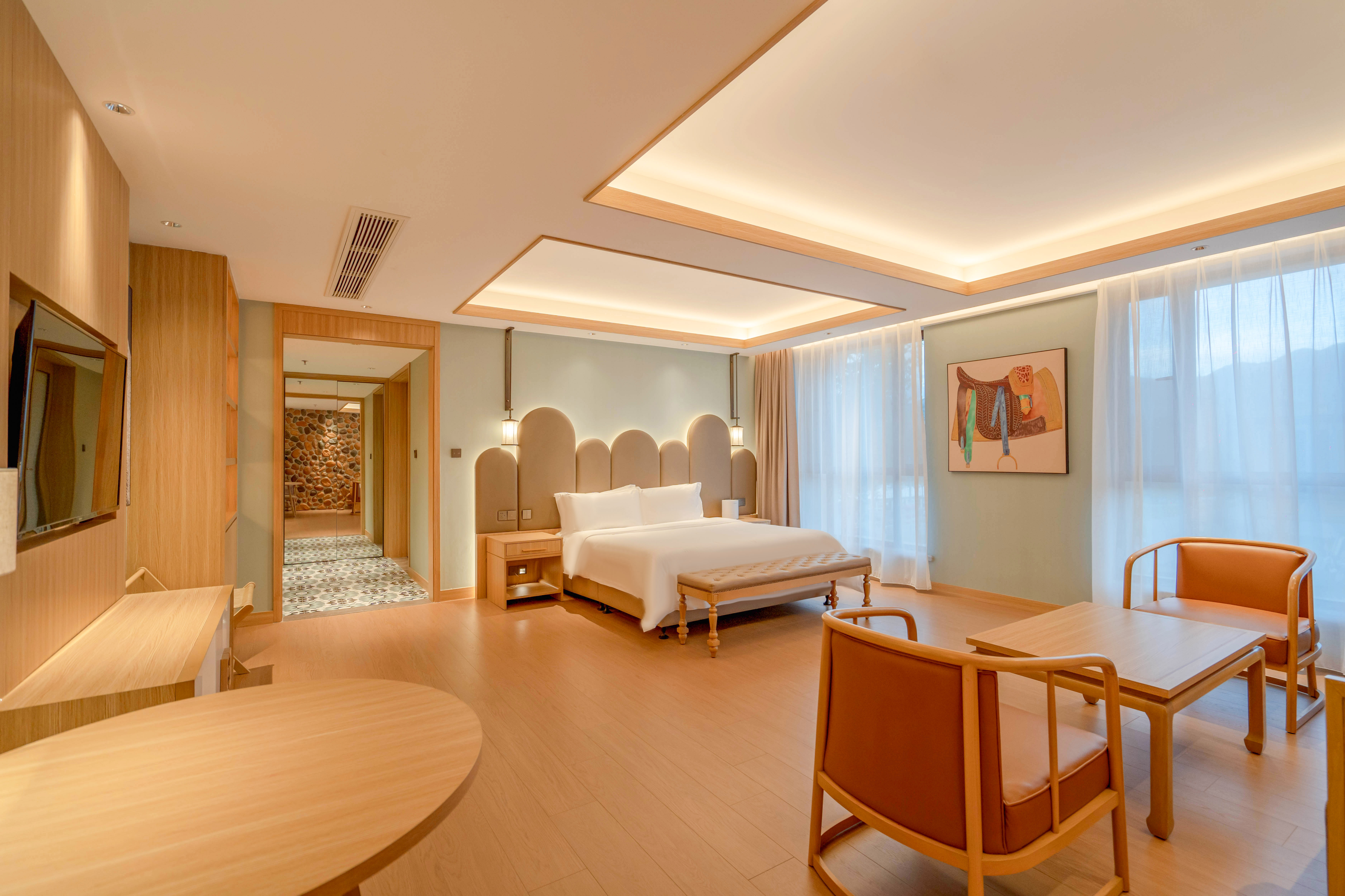 尊贵特大床房（加湿器+金可儿舒睡床品+小冰箱）