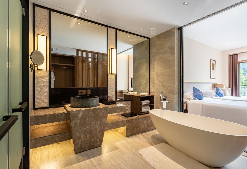 园景至尊双床房