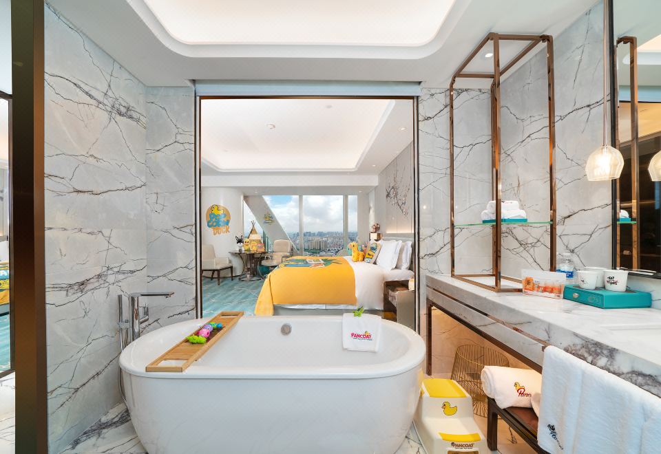 小黄鸭主题大床房